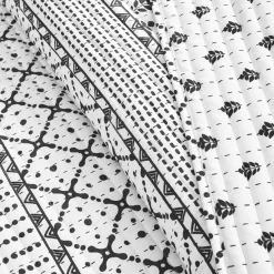 Monique Stripe 3 Piece Quilt Set