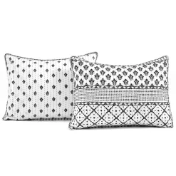 Monique Stripe 3 Piece Quilt Set