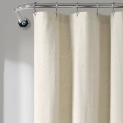 Nantucket Yarn Dyed Tassel Fringe Shower Curtain