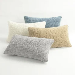 Neo Boucle Lumbar Throw Pillow Cover 2 Pack Set