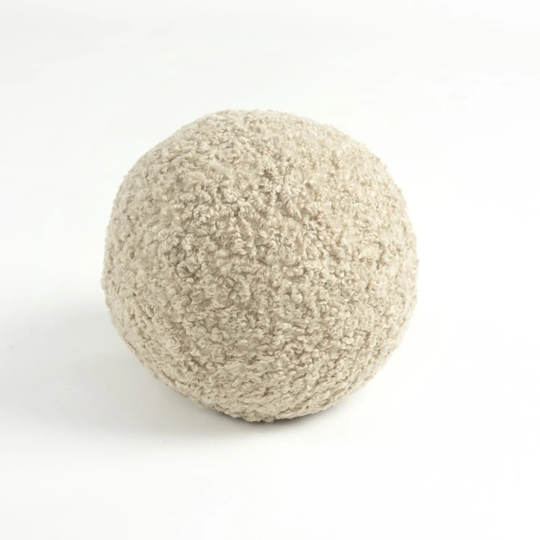 Neo Boucle Sphere Ball Throw Pillow