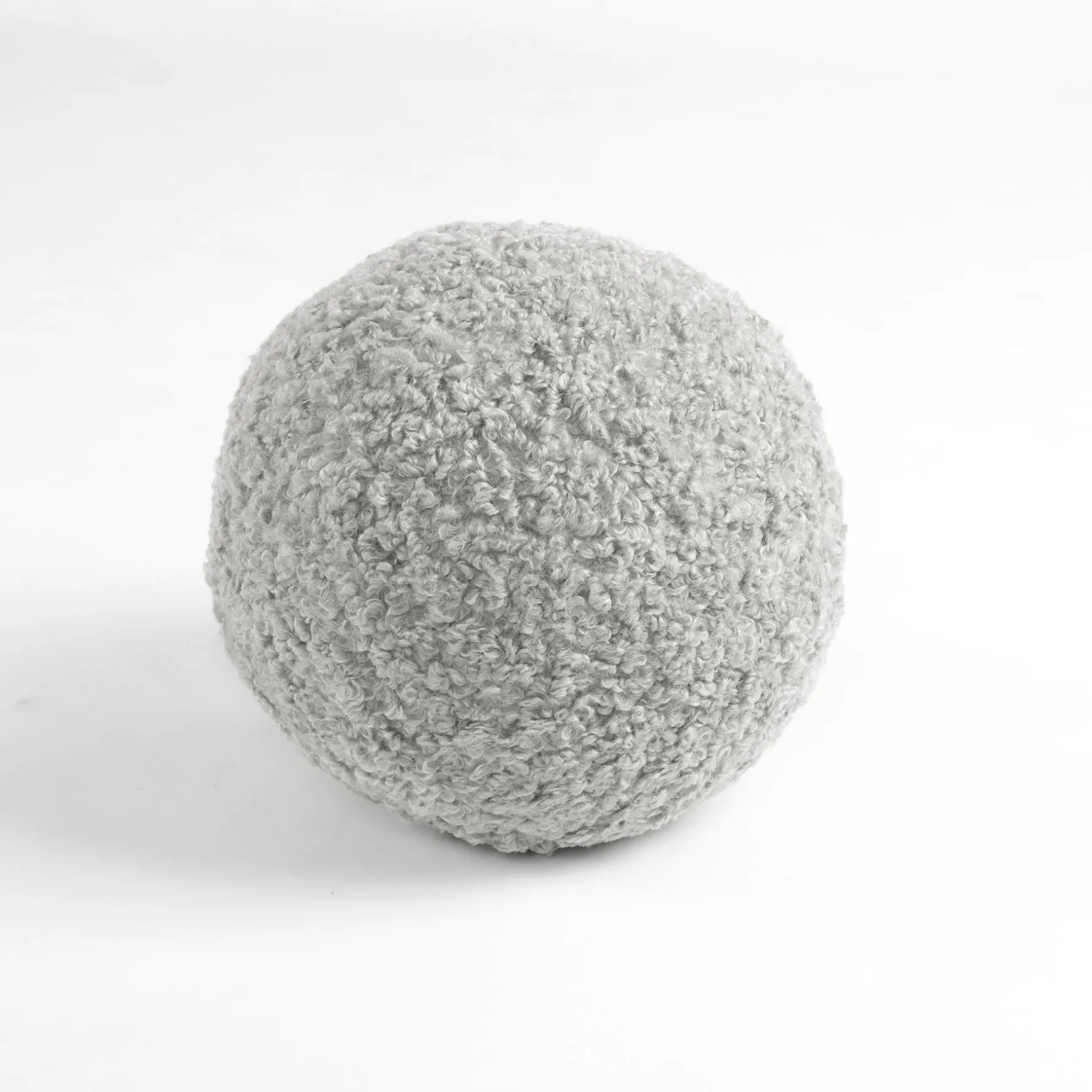 Neo Boucle Sphere Ball Throw Pillow