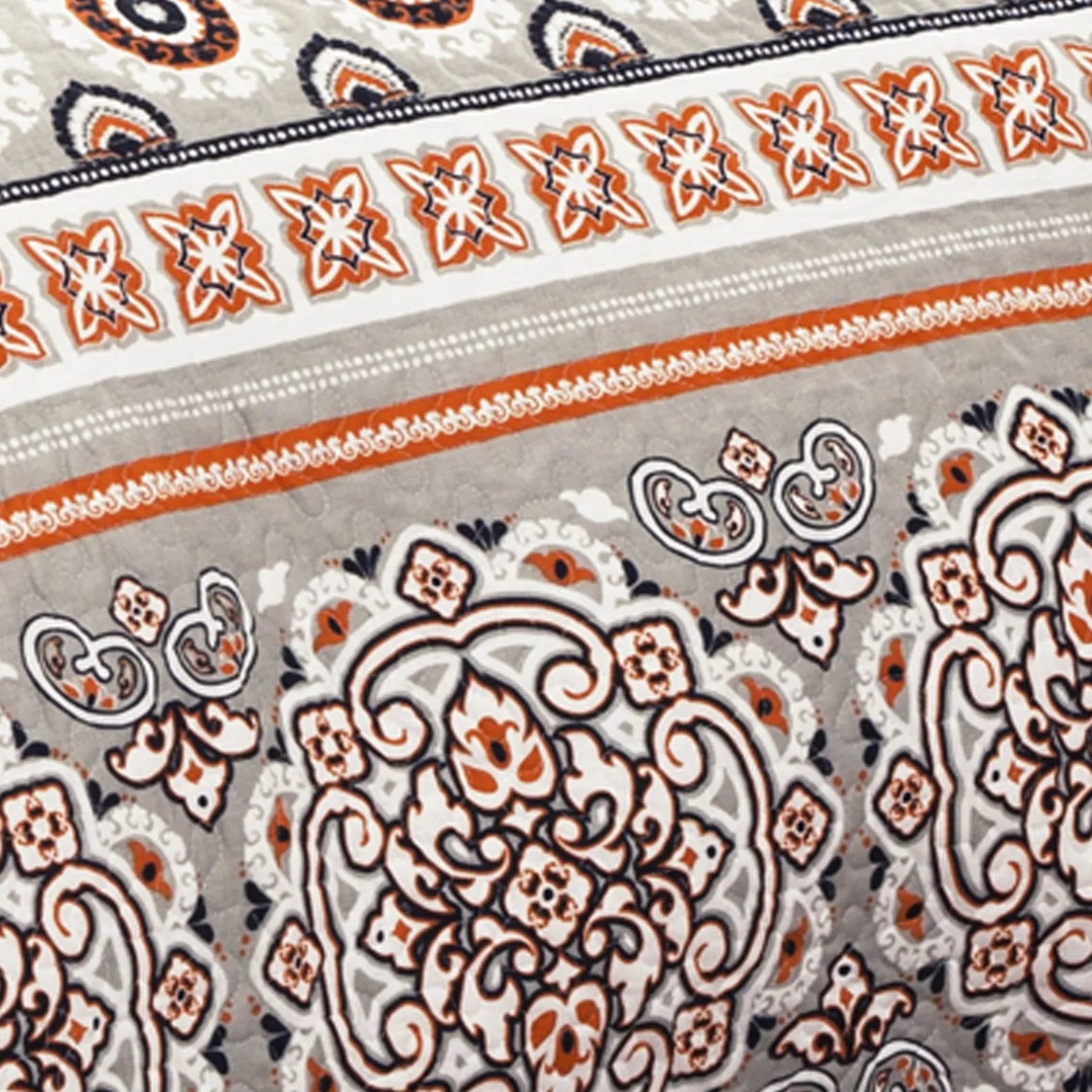 Nesco Stripe 3 Piece Quilt Set