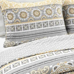 Nesco Stripe 3 Piece Quilt Set