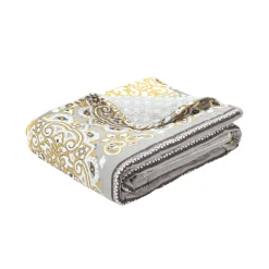 Nesco Stripe Reversible Cotton Throw