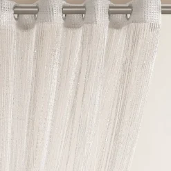 Night Sky String Thread Window Curtain Panel