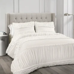 Nova Ruffle 3 Piece Comforter Set