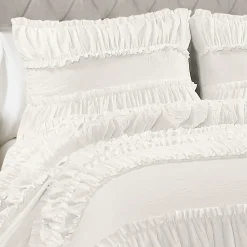 Nova Ruffle 3 Piece Comforter Set
