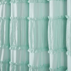 Nova Ruffle Shower Curtain
