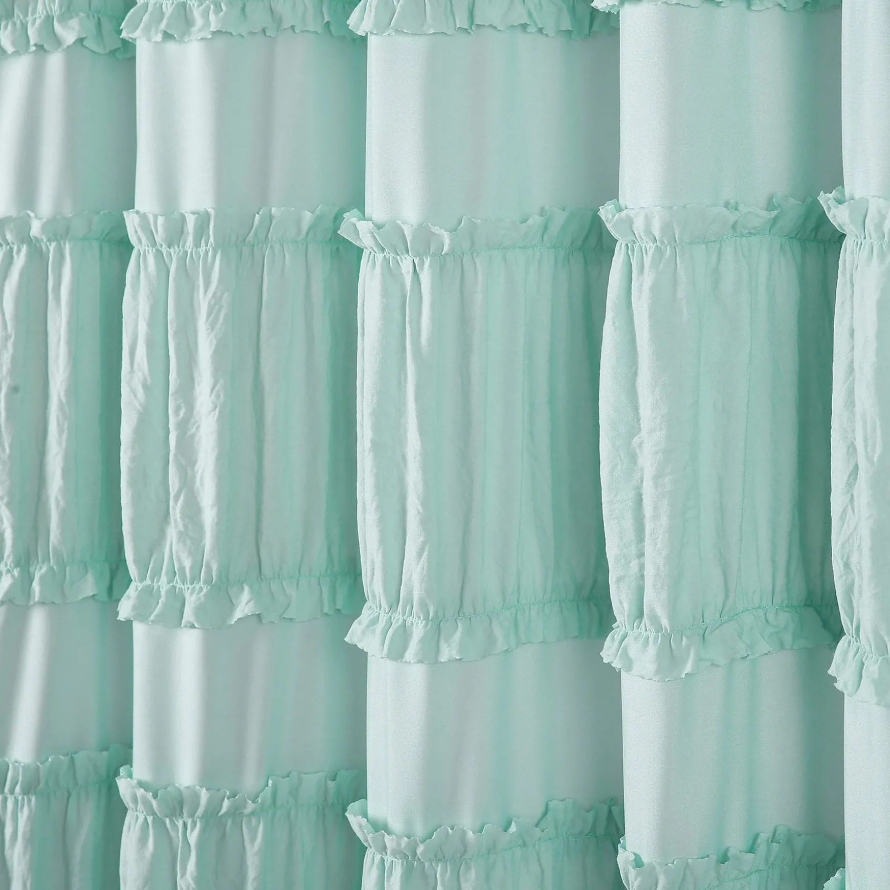 Nova Ruffle Shower Curtain