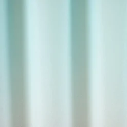 Ombre Embroidery Tassel Cotton Shower Curtain