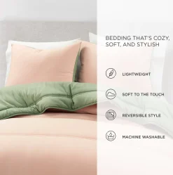 Oslo Soft Reversible Quilted Comforter Set