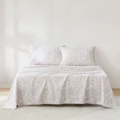 Peony Toile Cotton Sheet Set
