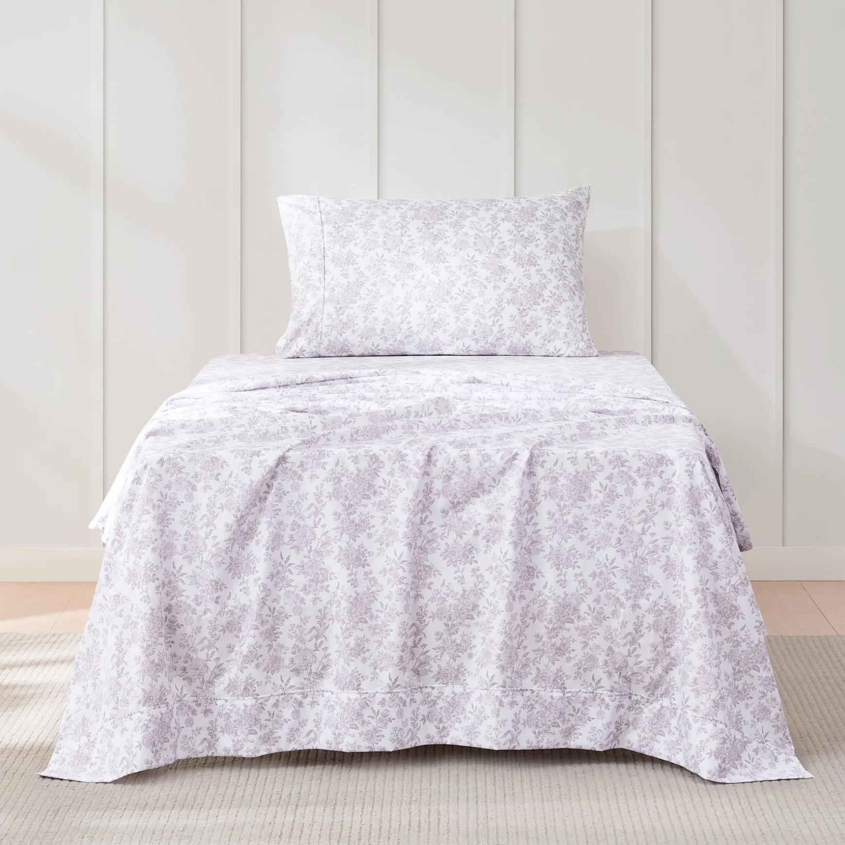 Peony Toile Sheet Set