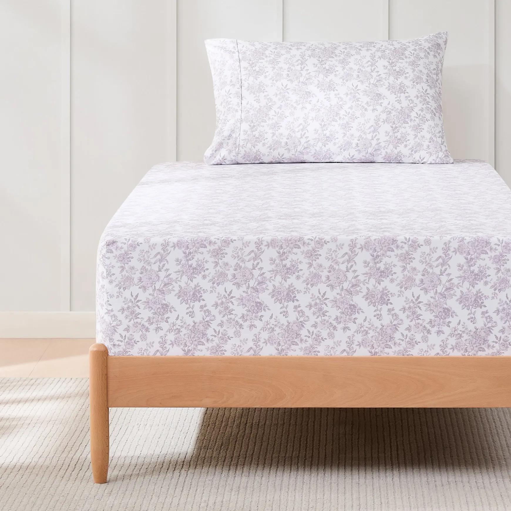 Peony Toile Sheet Set