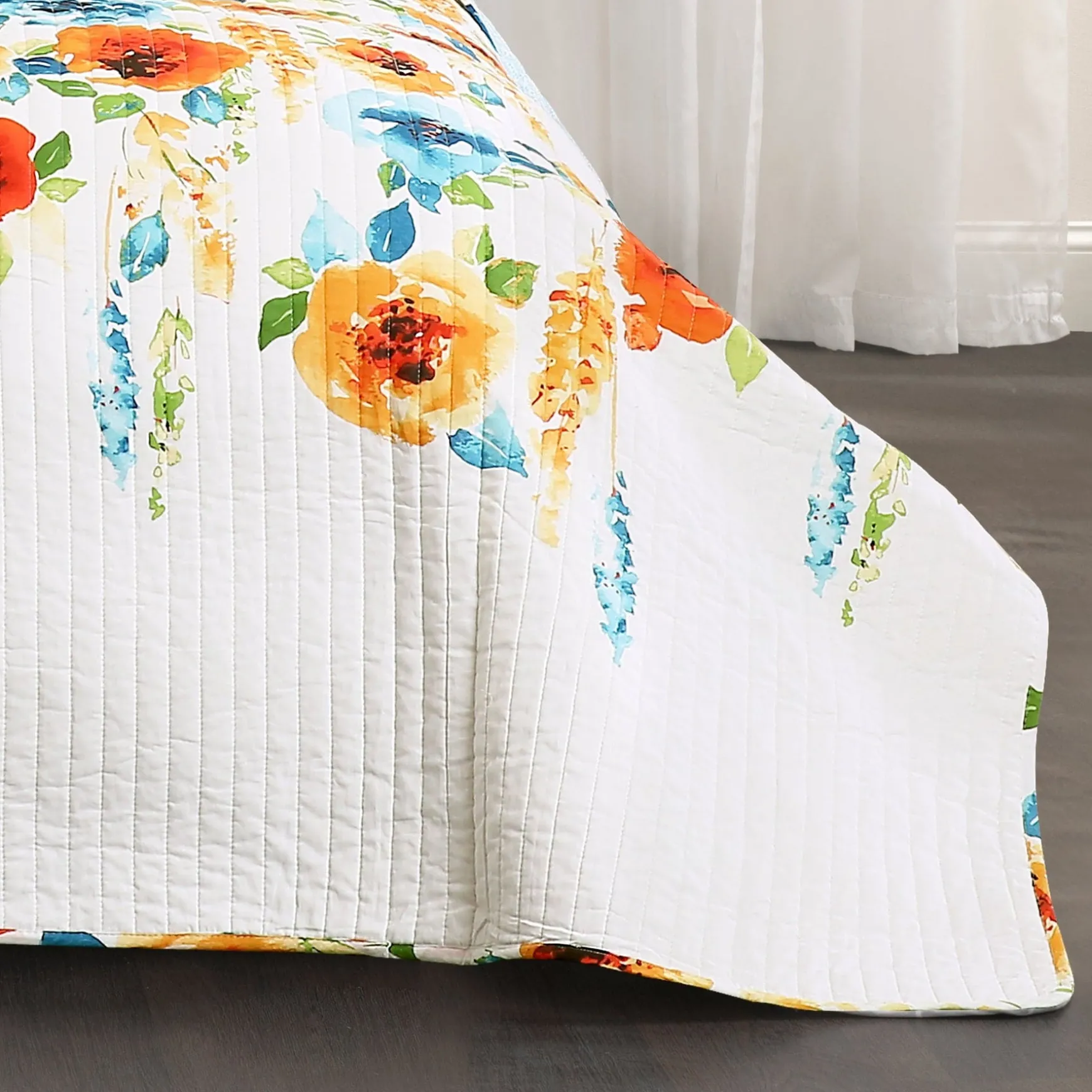 Percy Bloom Quilt 3 Piece Set