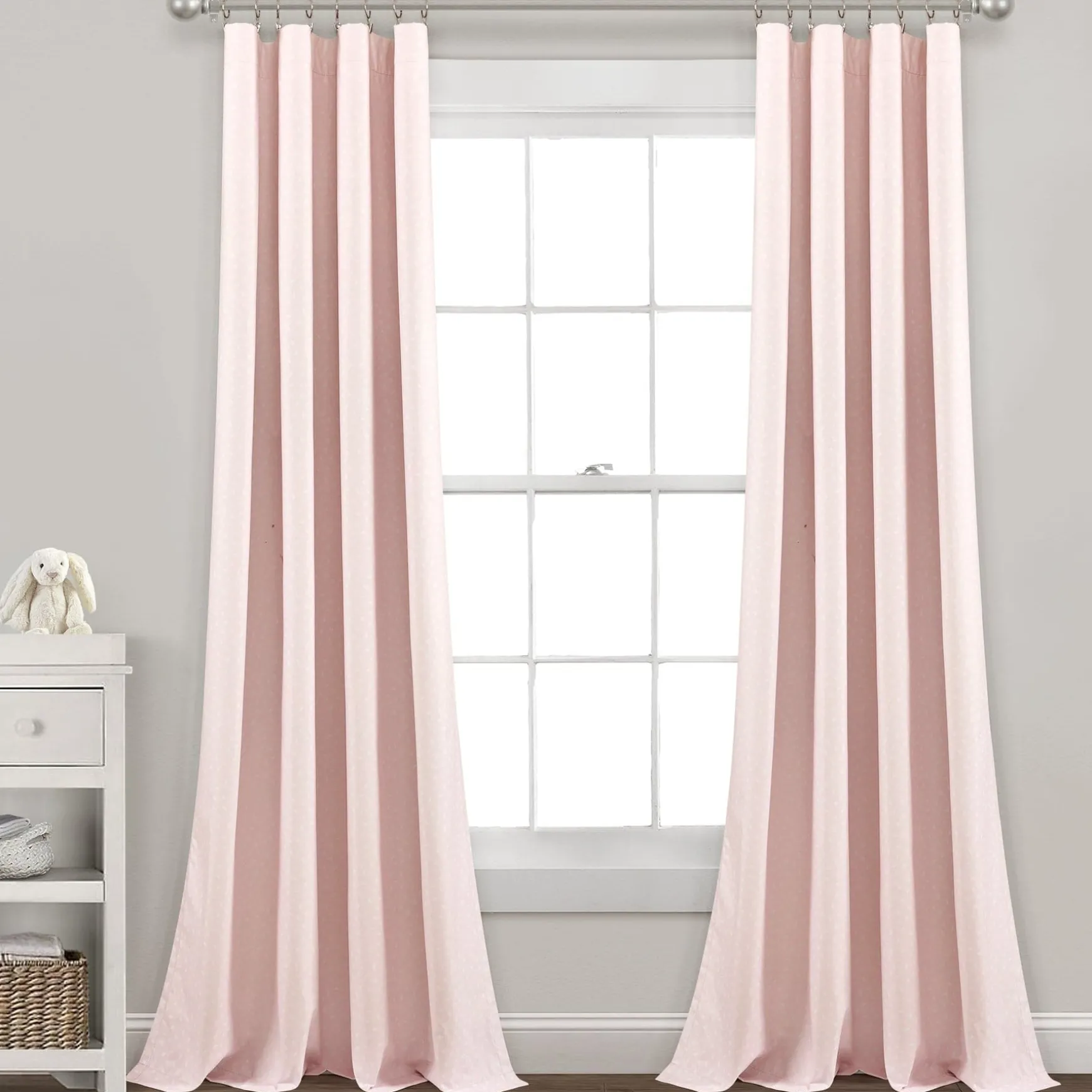 Pixie Fox Geo Blackout Window Curtain Panel