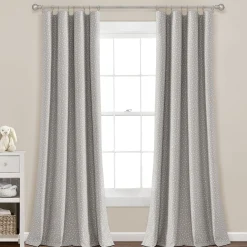 Pixie Fox Geo Blackout Window Curtain Panel