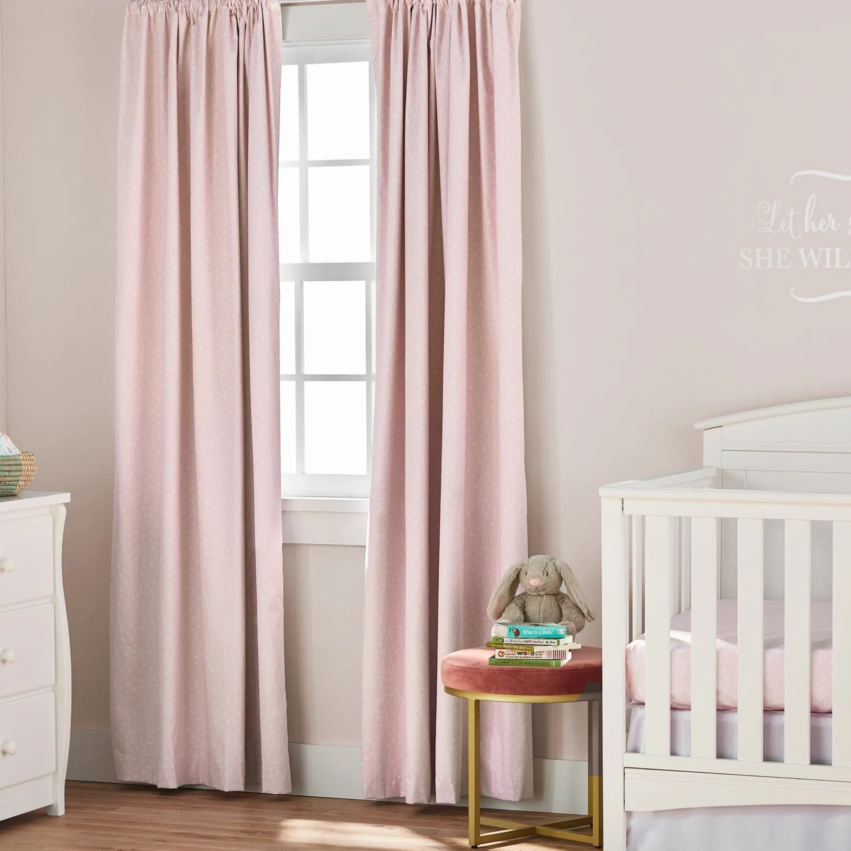 Pixie Fox Geo Blackout Window Curtain Panel