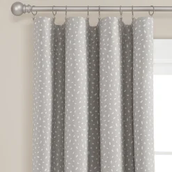 Pixie Fox Geo Blackout Window Curtain Panel