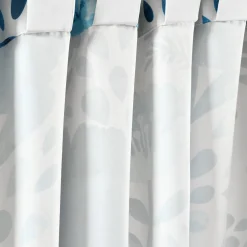 Poppy Garden Light Filtering Window Curtain Panel Set