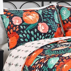 Poppy Garden Quilt 3 Piece Set