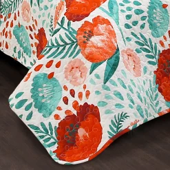 Poppy Garden Quilt 3 Piece Set