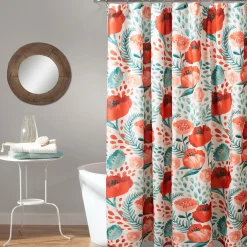 Poppy Garden Shower Curtain
