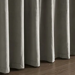 Prima Velvet Solid Ultra Wide Light Filtering Window Curtain Panel