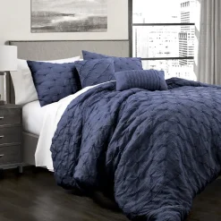 Ravello Pintuck 5 Piece Comforter Set