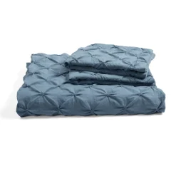 Ravello Pintuck 3 Piece Duvet Cover Set