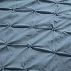 Ravello Pintuck 3 Piece Duvet Cover Set