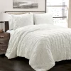 Ravello Pintuck Cotton Comforter 3 Piece Set