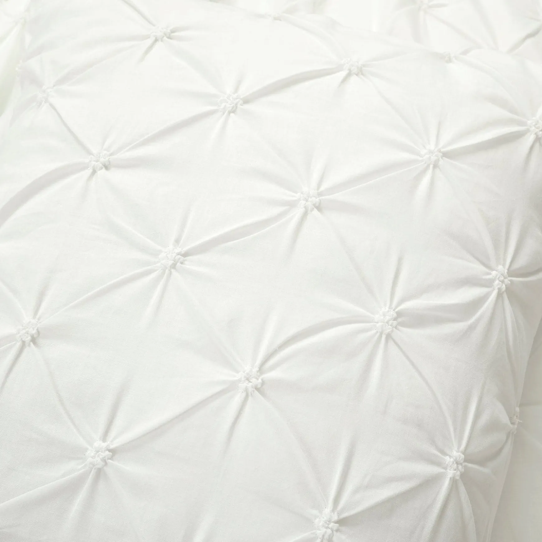 Ravello Pintuck Cotton Comforter 3 Piece Set