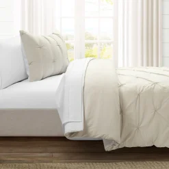 Ravello Pintuck Reversible Comforter Bed In A Bag