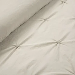 Ravello Pintuck Reversible Comforter Bed In A Bag