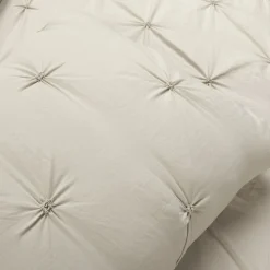 Ravello Pintuck Reversible Comforter Bed In A Bag