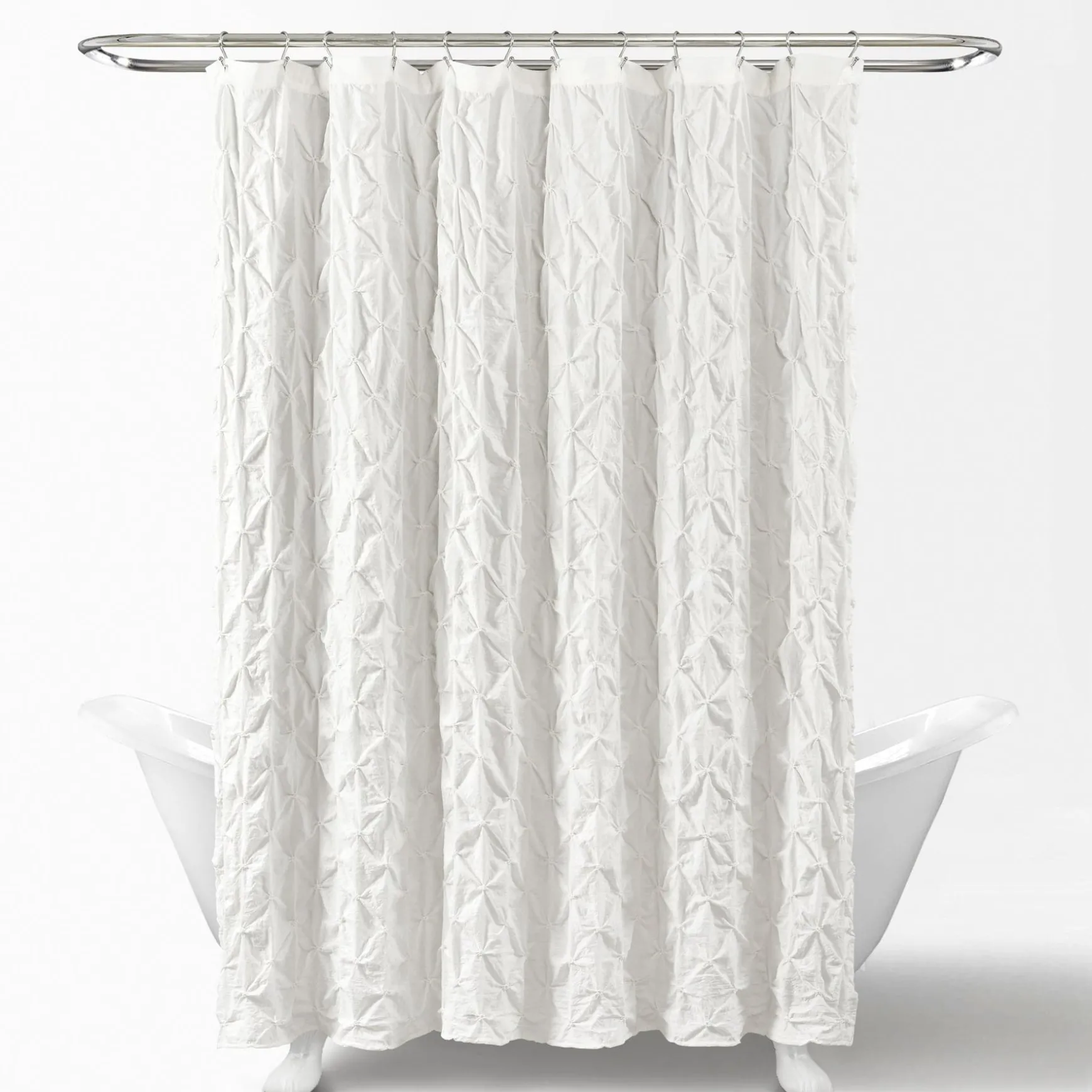 Ravello Pintuck Shower Curtain