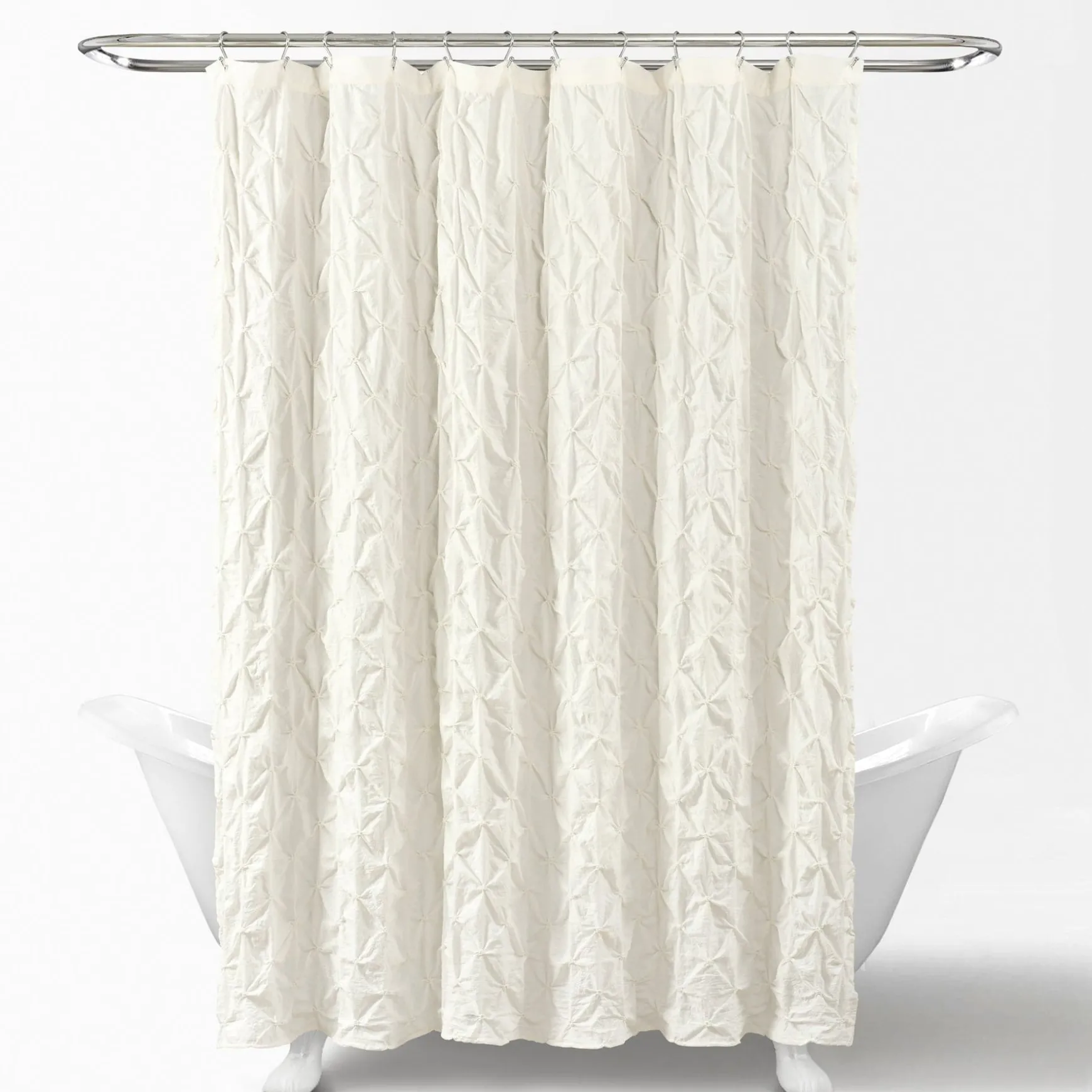 Ravello Pintuck Shower Curtain