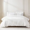 Reyna Contrast Edge Cotton Duvet Cover Set