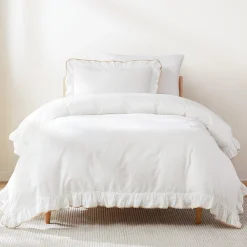 Reyna Contrast Edge Cotton Duvet Cover Set