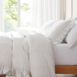 Reyna Contrast Edge Cotton Duvet Cover Set