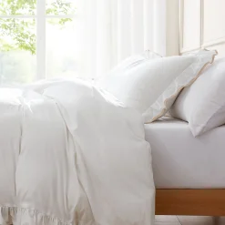 Reyna Contrast Edge Cotton Duvet Cover Set