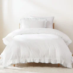 Reyna Contrast Edge Cotton Duvet Cover Set