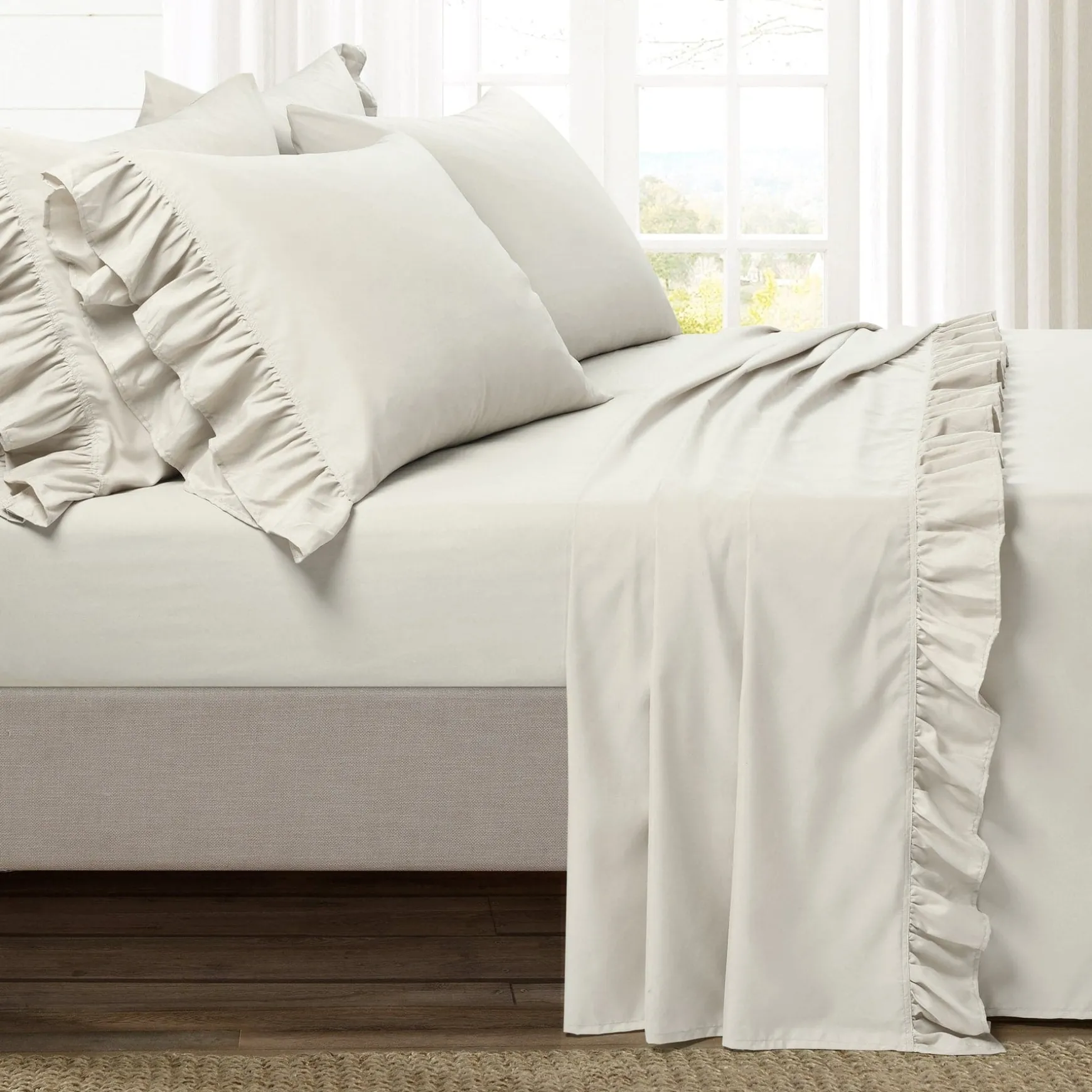Reyna Ruffle Sheet Set