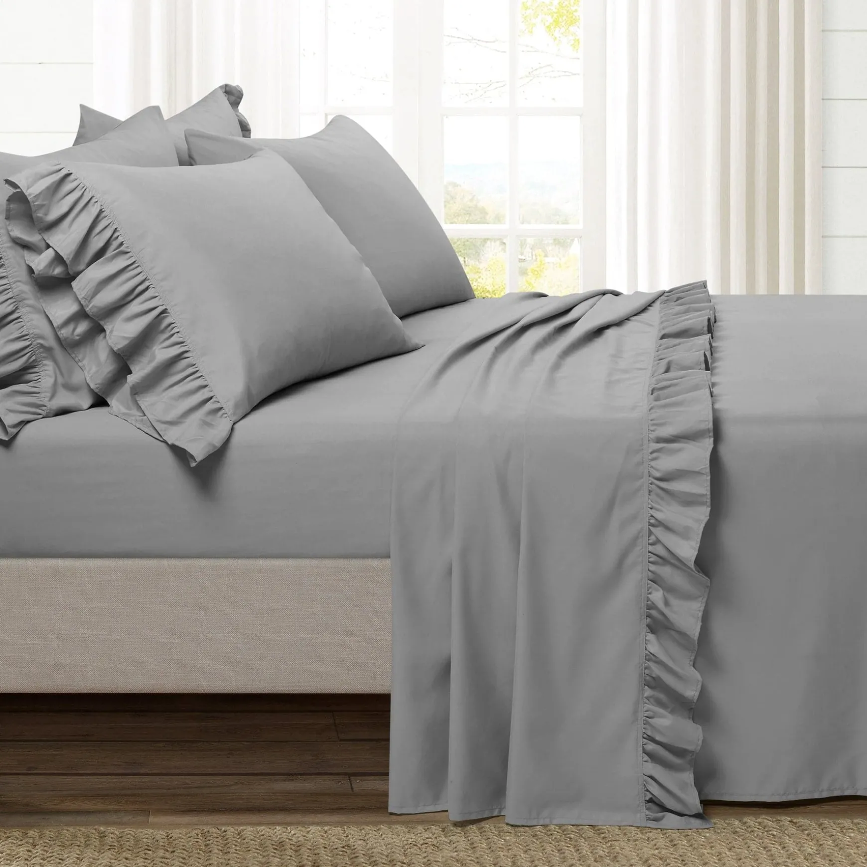 Reyna Ruffle Sheet Set