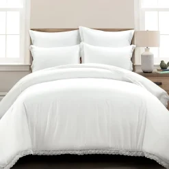 Rosalie Cottagecore Lace Trim 5 Piece Comforter Set