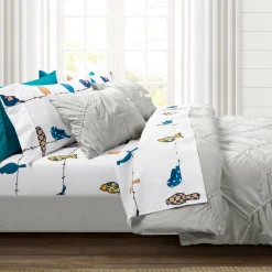 Rowley Birds 6 Piece Soft Sheet Set