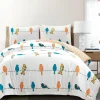 Rowley Birds Cotton Duvet Cover 3 Piece Set