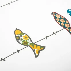 Rowley Birds Cotton Duvet Cover 3 Piece Set